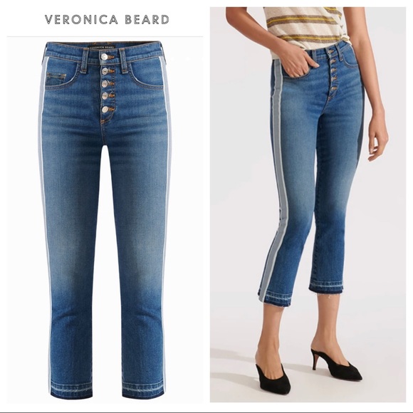 Veronica Beard Carolyn Baby Boot High Rise Jeans - Picture 3 of 16